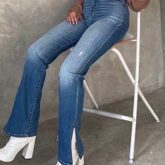 Side split jeans - Picture 3 of 7